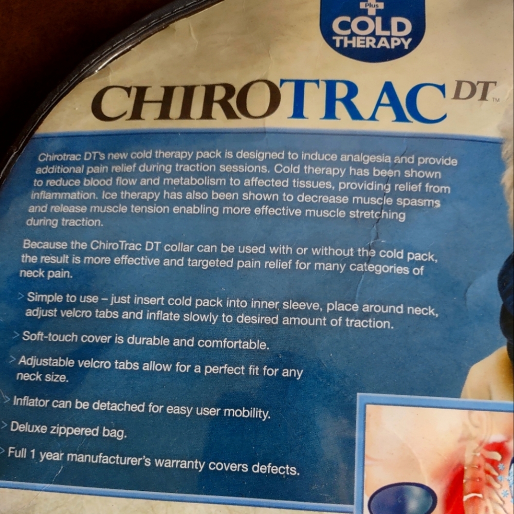 Chiro Flow ChiroTrac Traction Neck Therapy Cervical Traction